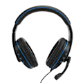 Miniatyrbilde 2 av 5: Hodemmontert dataspillheadset høy ytelse for PS4 (Blå Svart){GKS}-AD4-