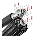 Miniatyrbillede 3 af 5: 2024 Passer til Karcher K2 K3 K4 K5 6M/8M/10M højtryksrenser slange sprøjteslange 8M{f2}-AD8-