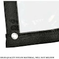 Miniatyrbild 5 av 5: Transparent presenning 2x2 meter, extra stark presenning, transparent presenning för växthus-AD4-