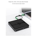 Miniatyrbillede 2 af 5: Ekstern Blu-Ray DVD-enhed USB 3.0 Bærbare Optiske Enheder CD DVD Brænder Afspiller Læser til Laptop -AD9-