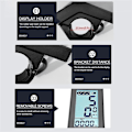 Miniatyrbilde 4 av 5: Ebike LCD-skjerm Mini Meter KT-LCD4 Skjerm Vanntett Kontakt For KT Kontroller Elektrisk Sykkel Konverteringssett-AD4-