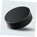 Pikkukuva 4 / 4: 12 kpl Luonnonkumista Jääkiekkokiekkoja Standardi Kiekot Urheiluvälineet Harjoitteluun (Musta){f2}-AD8-