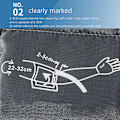 Miniatyrbilde 4 av 5: 1 stk. 22-32 CM Armmansjett for Blodtrykksmåler-FD3-