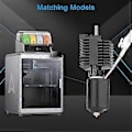 Miniatyrbillede 2 af 5: Til Creality K2 Plus Hotend Keramisk Varmeblok Kit Helmetal Integreret Hurtigskiftedyse til K2 -FD4-