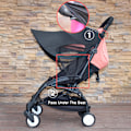 Miniatyrbild 9 av 9: Solskydd för Barnvagn Sufflett Sommarskydd Kompatibel med Babyzen YOYO/YOYO+/ YOYO2 Barnvagn -FD4-