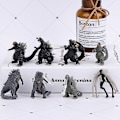 Pikkukuva 3 / 5: 8 kpl Godzilla Vs Kong -malli 5 cm Toimintahahmo Keräilylelu lapsille -AD4-