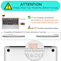 Pikkukuva 2 / 5: Kotelo MacBook Pro 13 tuumalle A1706 A1708, Pinkki-Täydellinen-FD5-