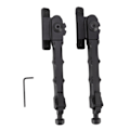 Miniatyrbild 2 av 5: Justerbart Låsbart Snabbfäste Bipod i Aluminiumlegering för Skyttar-AD4-