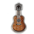 Miniatyrbillede 3 af 3: 3D Aluminium Kageform DIY Guitarform Bageform Fødselsdagskageform Køkkentilbehør Kollega Gaver-AD4-