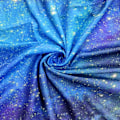 Miniatyrbilde 4 av 5: Barnegardiner Gutter Ytre Rom Stanglomme (2 Deler 150cm*180cm) Blå Planet Nebel Kosmisk Svart Psykedelisk【mo】-AD4-