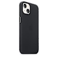 Miniatyrbillede 2 af 3: iPhone 13 Læder Cover med MagSafe - Midnatsort{f2}-AD8-