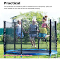 Miniatyrbillede 3 af 5: Trampolinfjederbeskyttelse 1 stk, 366 cm UV-bestandig og rivefast beskyttelse, 27 cm bred erstatningsfjederbeskyttelse - RWTrampoline -AD5-