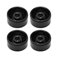 Miniatyrbillede 4 af 5: 4 stk. RC Bil Fælghub 1.9 Tommer Holdbar Jern RC Crawler Fælge Hub Udskiftning til Axial Sort-AD4-