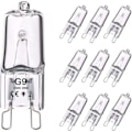 Miniatyrbillede 1 af 5: G9 Halogenpære, 10-pak Belysning G9 Halogenpære 28W 230V 370Lm 2800K (10 stk.) -AD6-