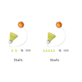 Miniatyrbillede 2 af 5: Badminton Træningssæt, Badminton Træningsudstyr, Badminton Træningsværktøjer -AD4-