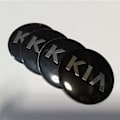 Pikkukuva 2 / 3: QD-4 kpl Mustat Kia Auton Pyörän Keskikupit Navat 60mm 4 kpl P -AD6-