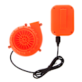 Miniatyrbild 2 av 5: Elektrisk minifläkt luftfläkt för uppblåsbar leksaksdräkt för docka batteridriven-AD4-