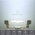 Miniatyrbilde 3 av 5: R7s LED 118mm Kald hvit 6000k, 10w Erstatter halogen R7s J118[GKS]-AD4-