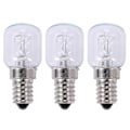 Miniatyrbilde 1 av 4: 3x E14 høytemperaturlampe 500 grader 25w halogenlampe ovn lampe E14 250v 25w kvartslampe -FD3-