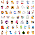 Pikkukuva 3 / 5: 100 Disney-hahmotarraa -AD4-