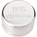 Miniatyrbild 2 av 4: 1kg krom hantel viktträning 1 styck-AD4-