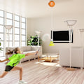 Miniatyrbillede 5 af 5: Badminton træningsværktøjer, badminton rebound træner, enkelt badminton træningssæt, enkelt badminton træningsenhed, solo badminton rebound træner-AD4-