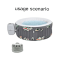 Miniatyrbilde 2 av 5: Kompatibel Lay Z V1 S1 Spa Filterholder Boblebad Spa Bassengrenser-b -ES-AD4-