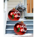 Miniatyrbilde 2 av 4: PVC Oppblåsbar Julekule, Store Juletrekuler, Stor 60 cm -AD6-