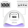 Pikkukuva 4 / 5: Nopeasti kuivuva 150W LED-kynsilamppu - 4 ajastinasetusta -AD4-