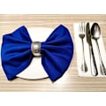 Miniatyrbillede 2 af 5: 4,6x2,8 cm Sølv Servietringe Sæt med 12, Metal Servietholdere til Stofservietter Bryllup Thanksgiving Fest Julemiddag -AD6-