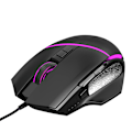 Miniatyrbilde 2 av 5: Kablet Gaming Mus USB Fargerik Belysning Justerbar 6400DPI Datatilbehør{GKS}-AD4-