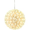 Miniatyrbillede 1 af 4: 100 LED lyskæde Kugle Lysende kugle Varm hvid Juledekorationer Kugle Julebelysning Jul Ca. 15 cm (FMY) -AD6-