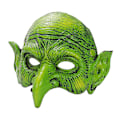 Pikkukuva 1 / 5: Noidan Naamio Vihreä Goblin Naamio Halloween Karnevaali Juhla Asu -AD6-