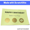 Miniatyrbild 4 av 5: DIY Skraplotter (Guld, Förpackning med 150)-AD4-