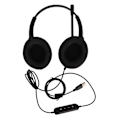 Miniatyrbillede 5 af 5: X6D USB 2 Telefon Headset med Støjreducerende Højttaler, Volumekontrol, Binaural, Business Headset til Call Center-AD4-