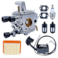 Miniatyrbillede 1 af 4: Tændspole til Stihl Fs200 Fs200r Fs250 Fs250r Fs120 Fs120r Fs300 Fs350 41341200603 41344001301 -AD12-