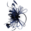 Miniatyrbild 2 av 5: Elegant fascinator för damer, hatt med fjädrar, hårspänne, accessoar-FS2--AD3-