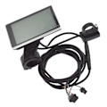 Miniatyrbild 2 av 4: 36-60V Plast LCD M5 Display Mätare Smart KT Cykel Modifiering Motorcykel Pa-AD4-