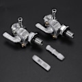 Miniatyrbillede 2 af 4: 2x Benzinventil Benzinomskifter Generator Gas Motor Brændstoftanke-FD3-