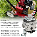 Pikkukuva 5 / 5: FG100 GX31 Kaasutin Combo Kit Honda 4-tahti Kultivaattori GX22 GX31 HHE31C Ruohonleikkuri HHT31S UMK431 UMK431K1 Erilaisilla Sovittimilla