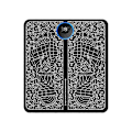 Miniatyrbillede 2 af 5: Elektrisk Fodmassage EMS Fodmassage Måtte Cirkulationsforbedrer USB Genopladelig -FD3-