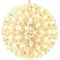 Miniatyrbillede 3 af 4: 100 LED lyskæde Kugle Lysende kugle Varm hvid Juledekorationer Kugle Julebelysning Jul Ca. 15 cm (FMY) -AD6-