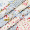 Miniatyrbillede 3 af 5: Blåt sengetæppe 130x150cm, blødt og behageligt 100% bomuld enkelt sengetæppe, blåmønstret patchwork sengetæppe, ægte patchwork sengetæppe, egnet -AD5-