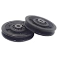 Pikkukuva 2 / 4: 8kpl 90mm Rulla Rullat Nylon Laakeri Rullat Kuntosalilaitteiden Osat Kuntolaitteiden Osat - Snngv{GKS}-AD4-