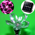 Miniatyrbild 2 av 4: Solarslinga med Blommor Utomhus Vattentät 7 m 50 Körsbärsblommor LED Rosa Ljusslinga {F2}-AD8-