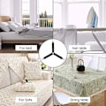 Miniatyrbillede 4 af 5: 7-30 cm lagenfastgørelser, 4 stk. justerbare trekantede elastiske ophængningsbånd holdere stropper klemme til lagen, madras -AD6-