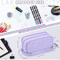 Miniatyrbillede 2 af 5: Pencilkasse med stor kapacitet, lilla-FD3-