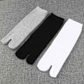 Miniatyrbillede 5 af 5: 3 par strømper Herre Dame Kimono Flip Flop Sandal Split Toe Tabi Ninja strømper default zdq -AD6-