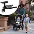 Miniatyrbilde 4 av 5: Universell 2-i-1 barnevognsbrett med avtagbart sete Second Child Artefact Child Rider Barnevogn A -AD6-