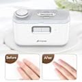 Miniatyrbild 3 av 5: Elektrisk nagelklippare Automatisk nagelklippare och polerare 2 i 1 Sladdlös uppladdningsbar nagelklippare med LED-ljus Säker nagelklippare-AD4-